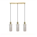 Light Prestige Lampa wisząca Tirana 3 biała 3xE27