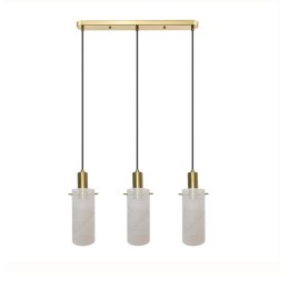 Light Prestige Lampa wisząca Tirana 3 biała 3xE27