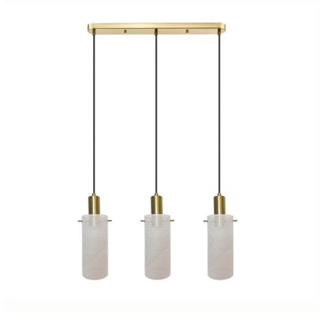 Light Prestige Lampa wisząca Tirana 3 biała 3xE27