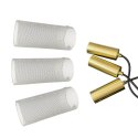 Light Prestige Lampa wisząca Tirana 3 biała 3xE27