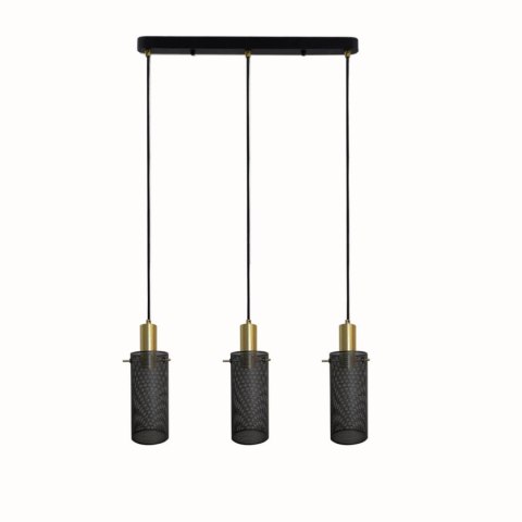 Light Prestige Lampa wisząca Tirana 3 czarna 3xE27