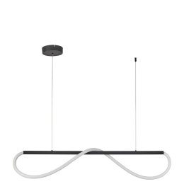 Light Prestige Lampa wisząca Meleca S czarna LED 4000K