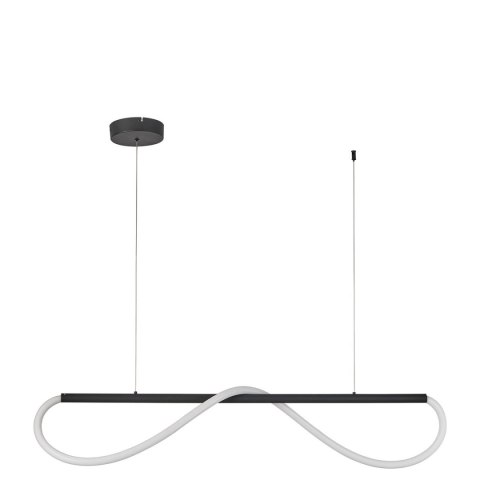 Light Prestige Lampa wisząca Meleca S czarna LED 4000K