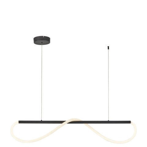 Light Prestige Lampa wisząca Meleca S czarna LED 4000K