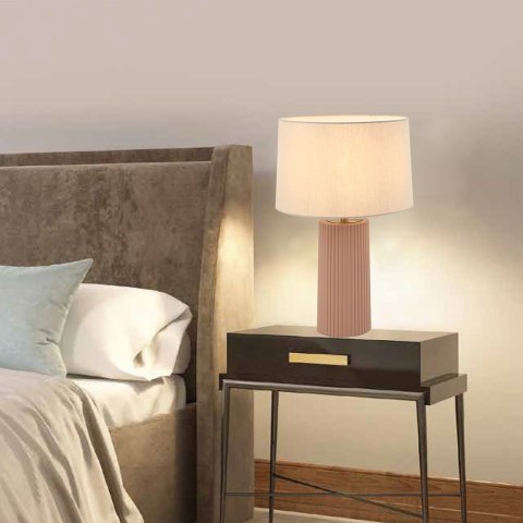 Light Prestige Lampa stołowa Tokio beżowa 1xE27