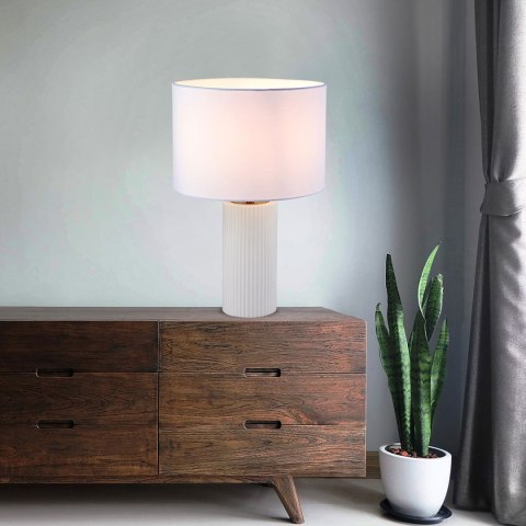 Light Prestige Lampa stołowa Tokio biała 1xE27