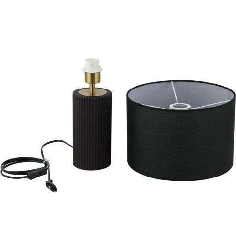 Light Prestige Lampa stołowa Tokio czarna 1xE27