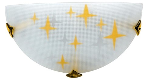 STARS LAMPA SUFITOWA PLAFON1/2 1X60W E27 AMBRA