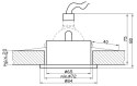 SH-04 CH MR16 CHROM OPRAWA HERMETYCZNA IP65