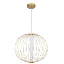 Light Prestige Lampa wisząca Treviso złota LED CCT