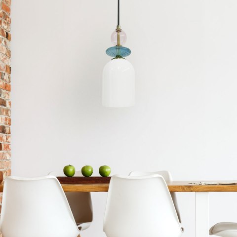 Light Prestige Lampa wisząca Tropea biała 1xE27