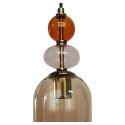 Light Prestige Lampa wisząca Tropea bursztynowa 1xE27
