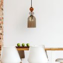 Light Prestige Lampa wisząca Tropea bursztynowa 1xE27