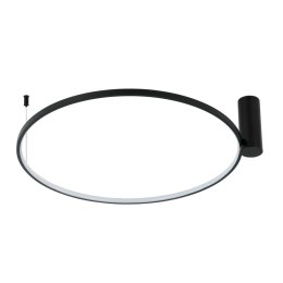Light Prestige Plafon Ring L czarny LED CCT