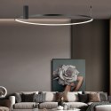 Light Prestige Plafon Ring L czarny LED CCT