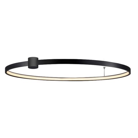 Light Prestige Plafon Ring L czarny LED CCT