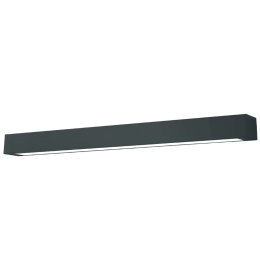 Light Prestige Lampa sufitowa Ibros 93 cm czarna 24W IP44 LED CCT