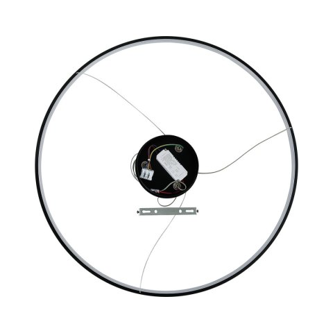 Light Prestige Lampa wisząca Ring 66 cm czarna LED CCT