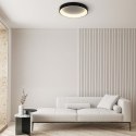 Light Prestige Plafon Georgia 60 cm czarny LED CCT