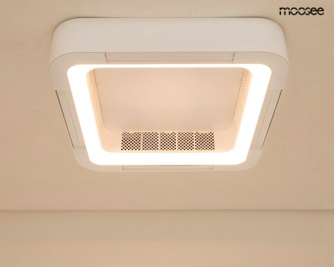 MOOSEE lampa sufitowa / plafon FANLIGHT - wentylator