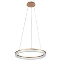 Light Prestige Lampa wisząca Midway Cristal Triangle złoto - transparentna LED CCT