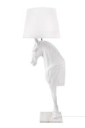 Lampa podłogowa KOŃ HORSE STAND S biała - włókno szklane