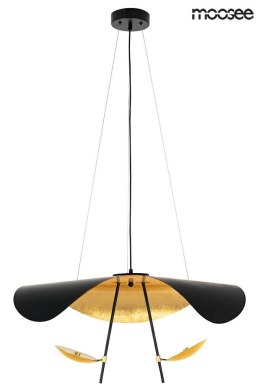 MOOSEE lampa wisząca STING RAY 80 czarna / złota