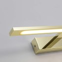 Light Prestige Isla kinkiet złoty średni z IP44 3000K