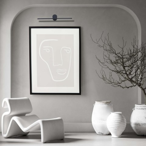 Light Prestige Kinkiet Modern Slim 40 cm czarny LED 3000K