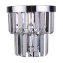 Light Prestige Kinkiet Vetro srebrny 1xE14