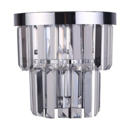 Light Prestige Kinkiet Vetro srebrny 1xE14