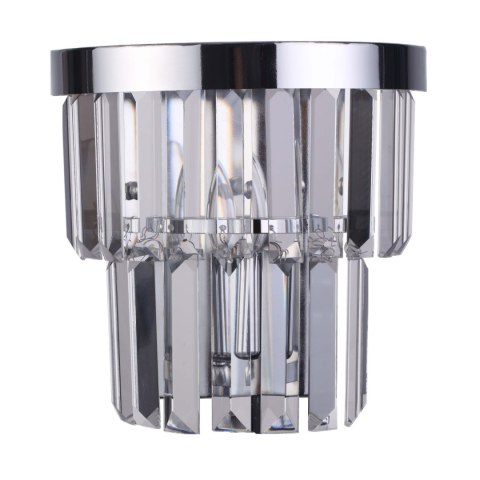 Light Prestige Kinkiet Vetro srebrny 1xE14