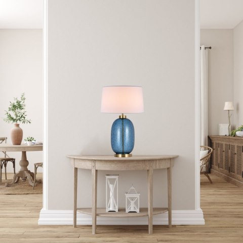 Light Prestige Lampa stołowa Amur niebieska 1xE27