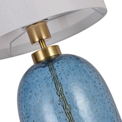 Light Prestige Lampa stołowa Amur niebieska 1xE27