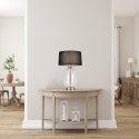Light Prestige Lampa stołowa Amur czarno - transparentna 1xE27