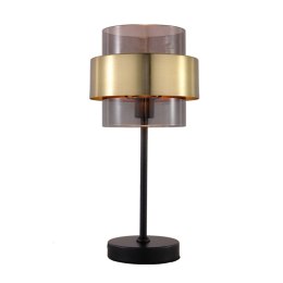 Light Prestige Lampa stołowa Miele biurkowa czarna 1xE14