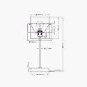 Light Prestige Lampa stołowa Miele biurkowa czarna 1xE14