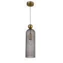 Light Prestige Lampa wisząca Piega 1 smoked 1xE14