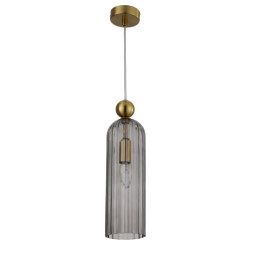 Light Prestige Lampa wisząca Piega 1 smoked 1xE14