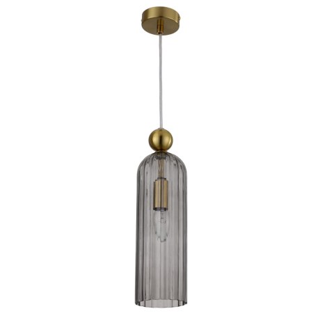 Light Prestige Lampa wisząca Piega 1 smoked 1xE14