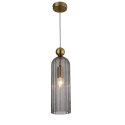 Light Prestige Lampa wisząca Piega 1 smoked 1xE14