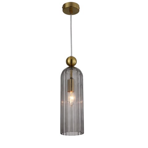 Light Prestige Lampa wisząca Piega 1 smoked 1xE14