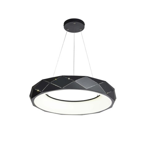Light Prestige Lampa wisząca Reus czarna LED 4000K