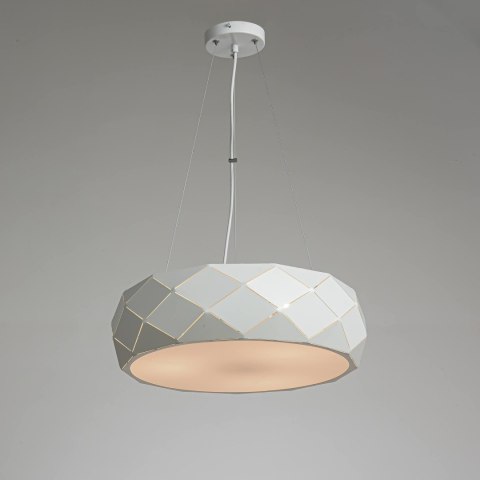 Light Prestige Lampa wisząca Reus biała 3xE27