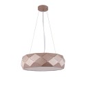 Light Prestige Lampa wisząca Reus różowe złoto 3xE27