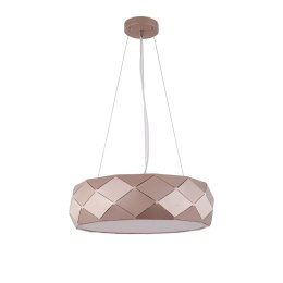 Light Prestige Lampa wisząca Reus różowe złoto 3xE27