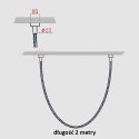 Light Prestige Lampa wisząca Rope Light 2 m biała Tuya Smart LED CCT