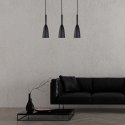 Light Prestige Lampa wisząca Solin 3 czarna 3xE27