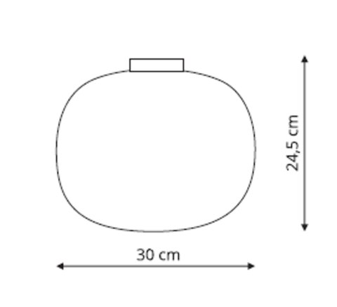 Light Prestige Plafon Jukon biały 1xE27