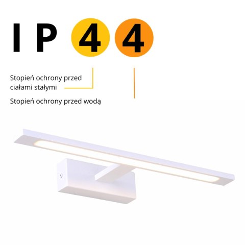 Light Prestige Kinkiet Isla biały 41cm IP44 LED CCT